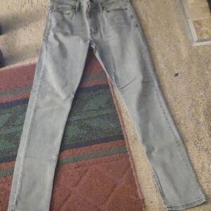 BDG Light Gray Skinny Jeans